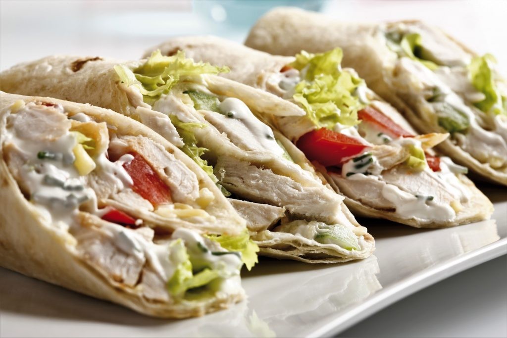 Wrap au poulet