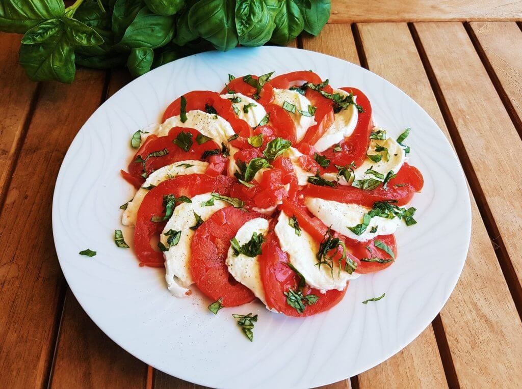 Salade tomate mozzarella