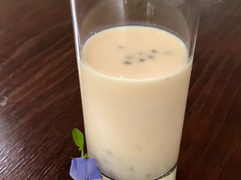 Alouda (falooda) à la vanille