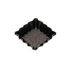 Moule à Gâteau Rond PADERNO 32cm - Anti-Adhésif - Acier Satiné Noir - Pour Pâtisserie Parfaite