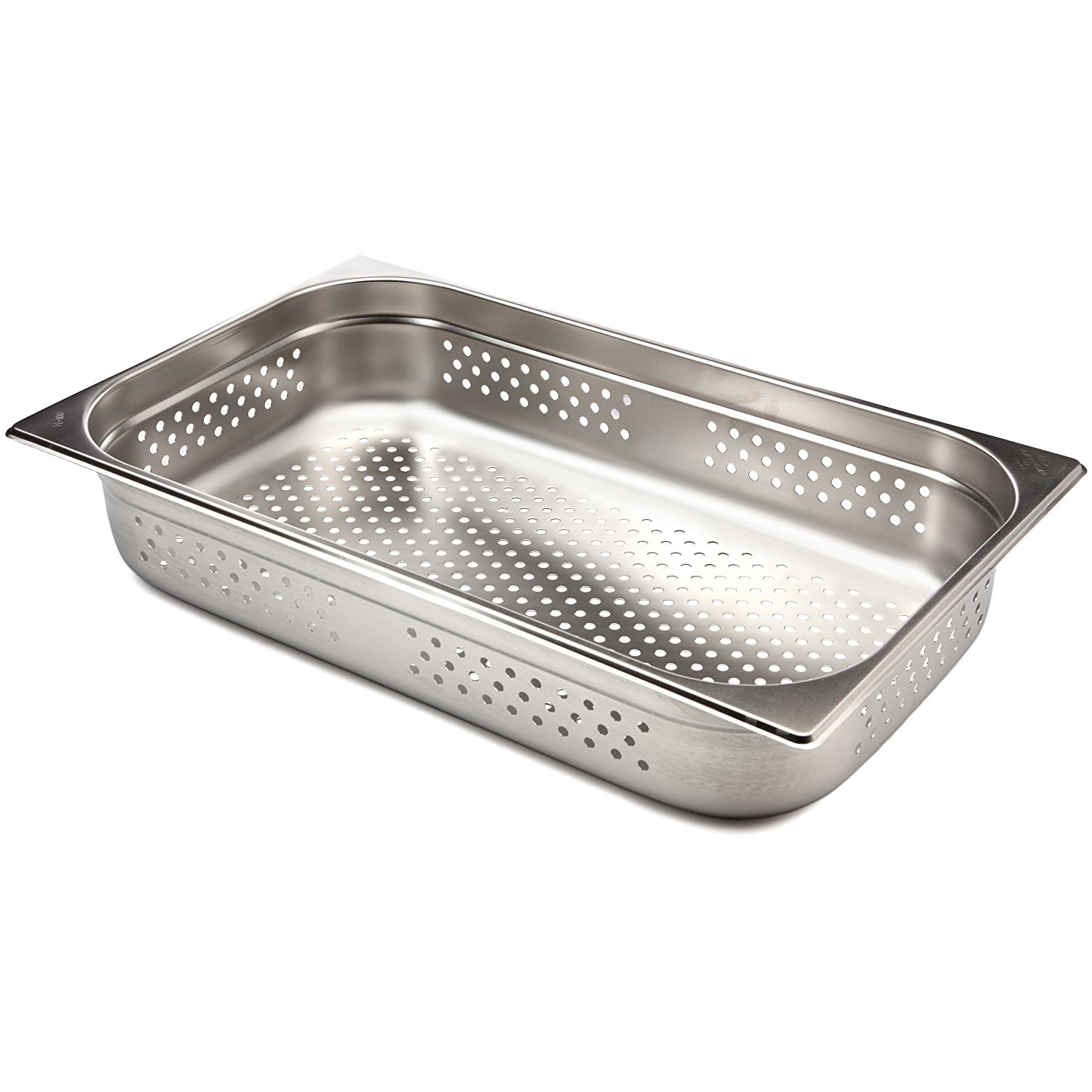 Pince Inox Pour Bac Gastronomique Lacor 20cm - Silicon Anti-Chaleur - Usage Professionnel