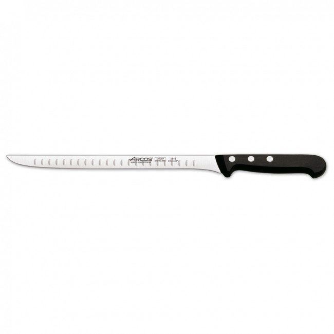 Couteau à jambon - lame inox alvéolée Nitrum 24cm - Universal - Arcos