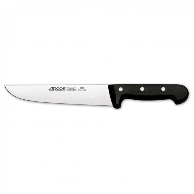 Couteau de boucher - lame inox Nitrum 20cm - A l'unité