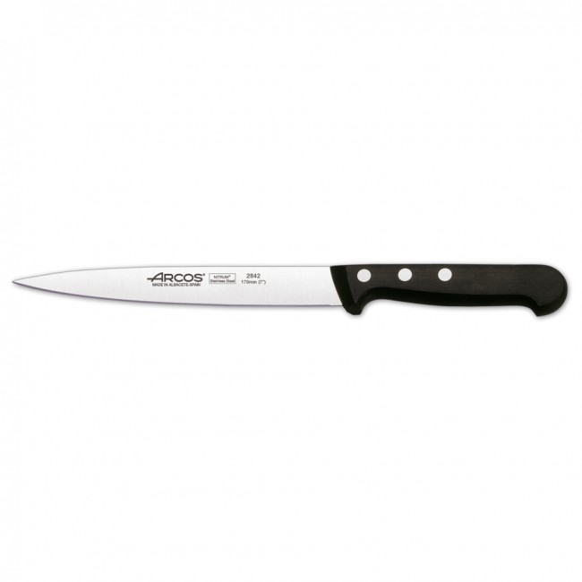Couteau filet de sole - lame inox Nitrum 17cm - A l'unité