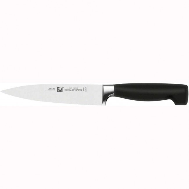 Couteau à trancher 16cm - manche noir - Four star - Zwilling