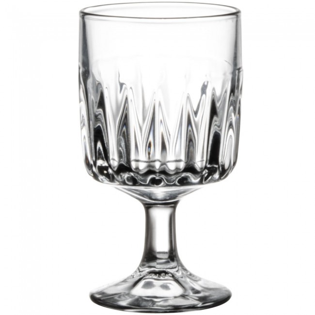 Verre à vin à pied à facette 31cl - Lot de 6 - Winchester - Libbey