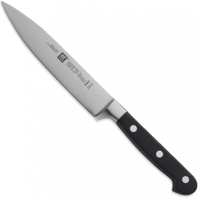 Couteau de chef 16cm - manche noir - Professinal S - Zwilling