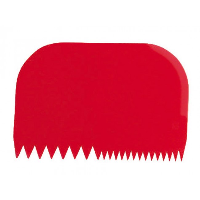 Coupe-pâte décoratif - Rectangulaire - 14,5cm x 9,9cm - Polypropylène - Paderno