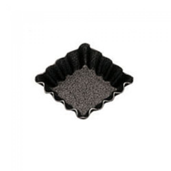 Moule à mini tartelette carrée 3,5cm x 3,5cm - Lot de 6