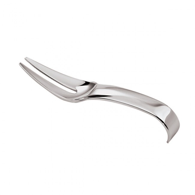Fourchette monoportion en inox - 9,5cm - Lot de 6 - Paderno