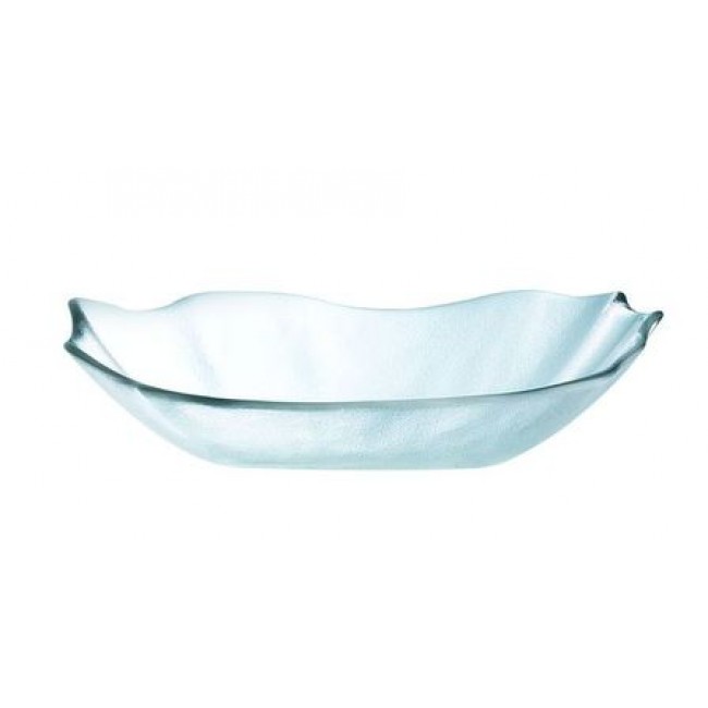 Coupelle transparente blanche 15,5cm