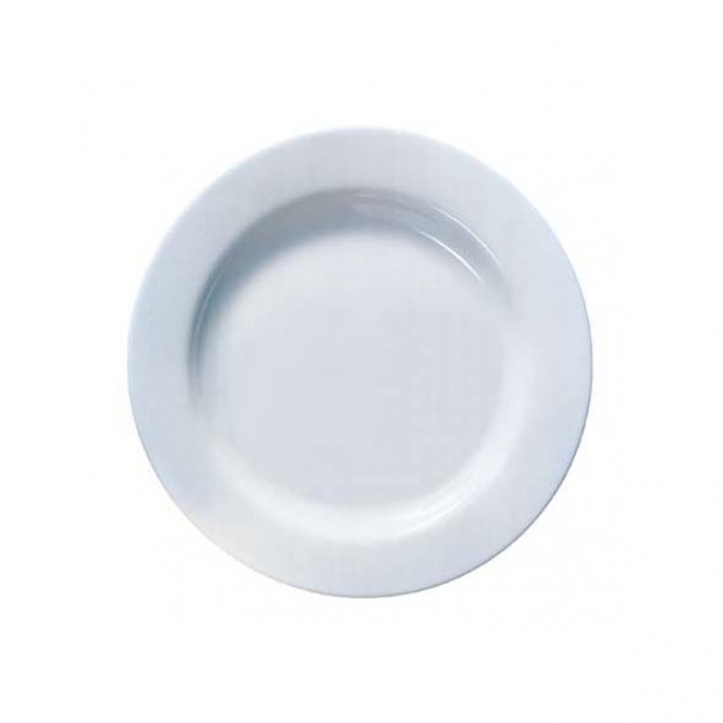 Assiette à dessert plate ronde blanche 19,5 cm - lot de 6 - Evolution - Arcoroc