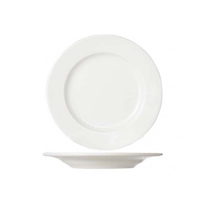 Assiette à pain blanc crème ronde 15cm porcelaine - Lot de 6 - Buffet - Cosy & Trendy