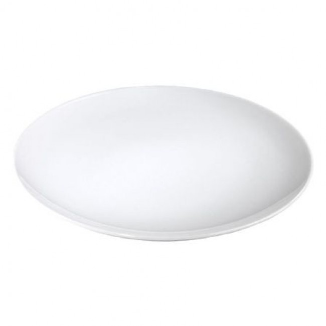 Assiette plate ronde blanche 26.5cm en porcelaine - Louna - Pillivuyt