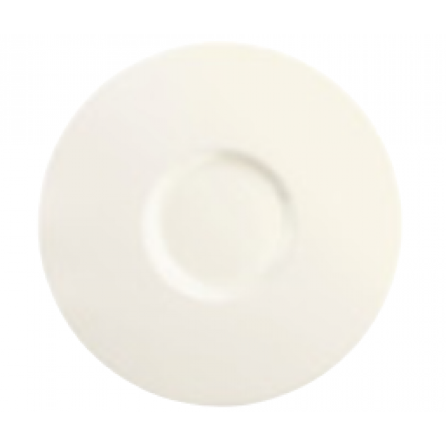 Assiette plate ronde en porcelaine blanche 31cm - Moon - Chef & Sommelier