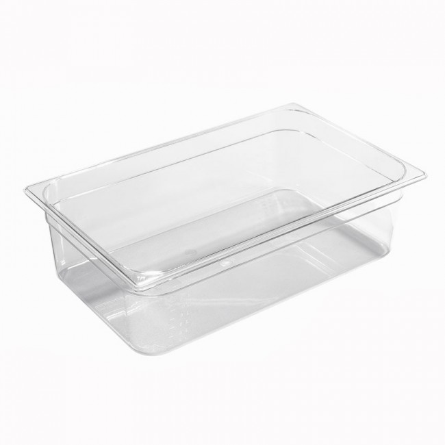 Bac gastronorme GN 1/1 en tritan BPA free 53x 32.5 x 6.5 cm - Gastronome - Paderno