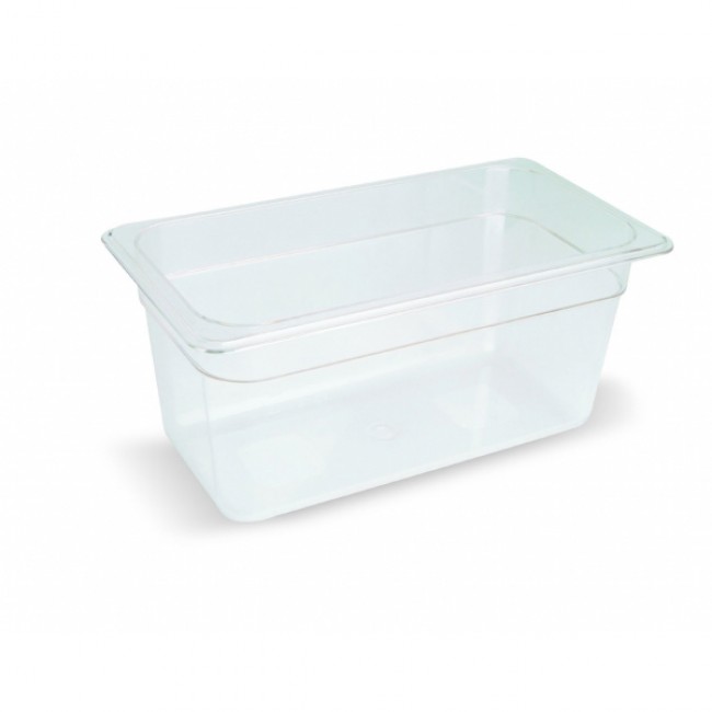 Bac gastronorme GN 1/3 en polypropylène 17.6x 32.5 x 20cm - Gastronome - Lacor