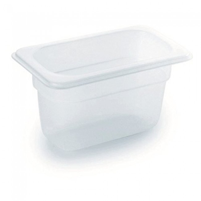 Bac gastronorme GN 1/9 en polypropylène 17.6x 10.8x 10cm - Gastronome - Lacor