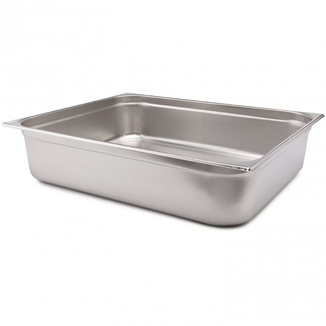 Bac gastronorme GN 2/1 en inox 18/10 53x 65 x 15 cm - Gastronome - Lacor
