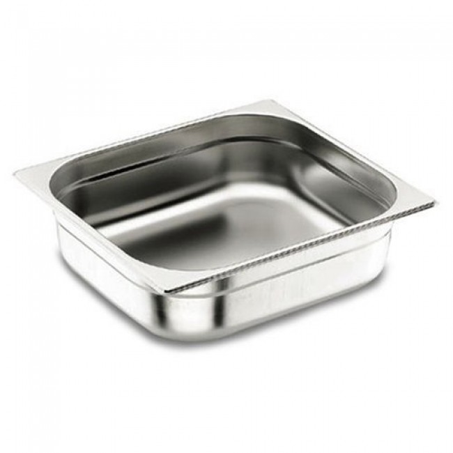 Bac gastronorme GN 2/3 en inox 18/10 35.4x 32.5 x 10cm- Gastronome - Lacor