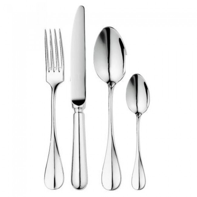 Coffret ménagère 124 pièces inox 18/10 - Astrée Ciselé - Guy Degrenne