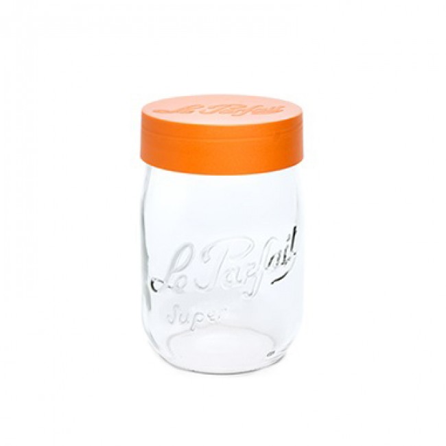 Bocal en verre 1L avec couvercle a vis 100mm - Famila Wiss - Le Parfait