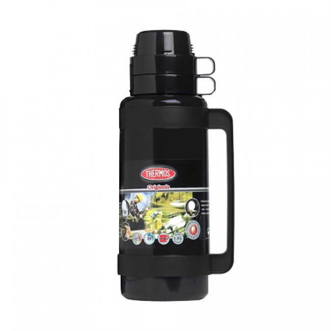 Bouteille isotherme 1.8L noir - Mondial - Thermos