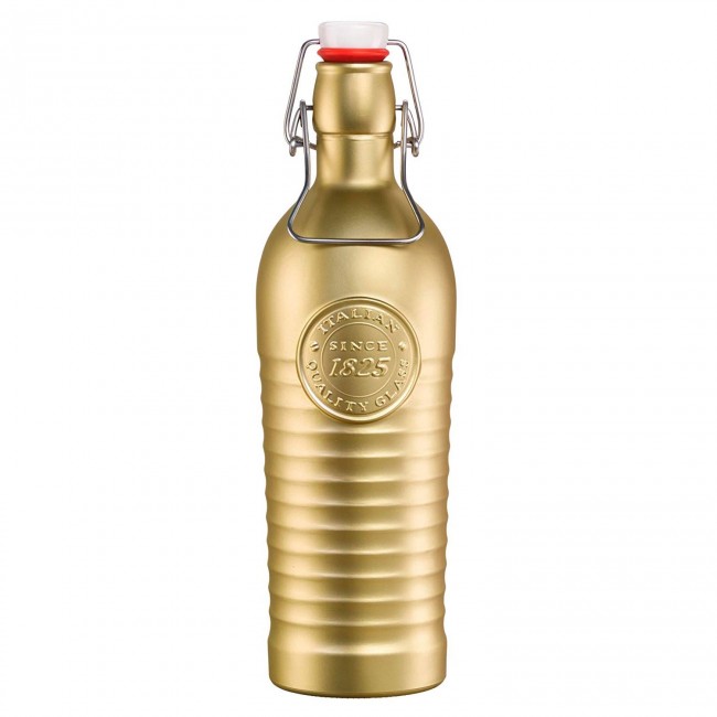 Bouteille en verre 1L avec bouchon mécanique - swing - bormioli rocco