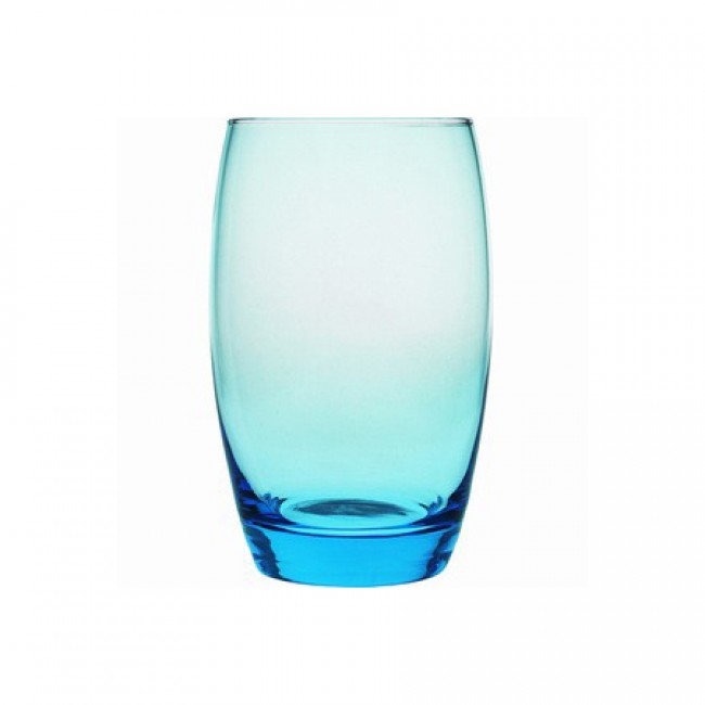 Verre à eau bleu - forme haute 35cl - Lot de 6 - Ice Blue - Salto - Arcoroc