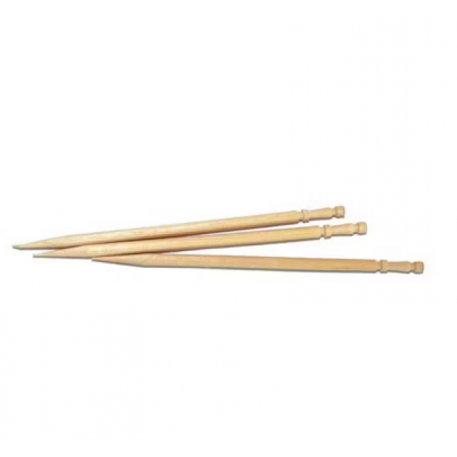 Cure dents en bois 6,5cm 1 pointe x 1000 - AZ boutique
