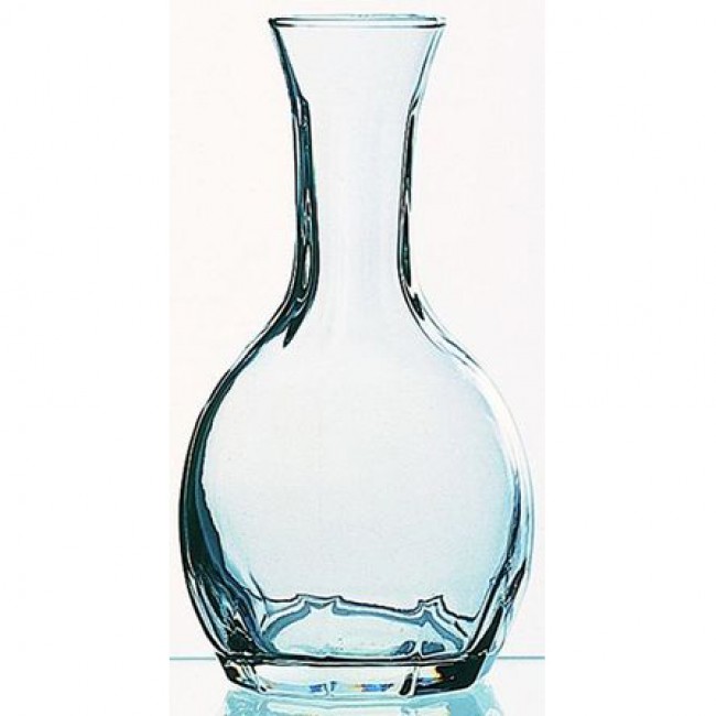 Carafe en verre uni col moulé 100cl - A l'unité - Paname - La Rochère
