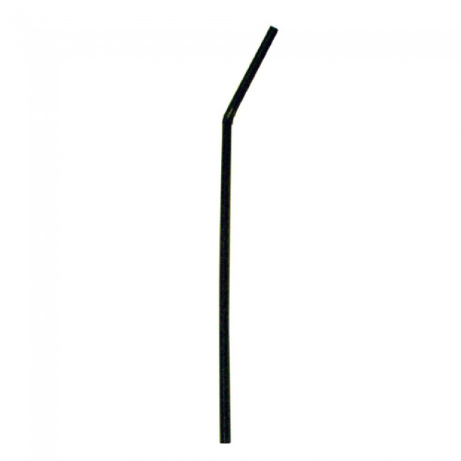 250 Pailles Noires En Bois Cellulose 13,5 Cm – Bio, Écologiques, Résistantes Chaud/Froid Jusqu'à 40°C, Pour Cocktails Et Bars