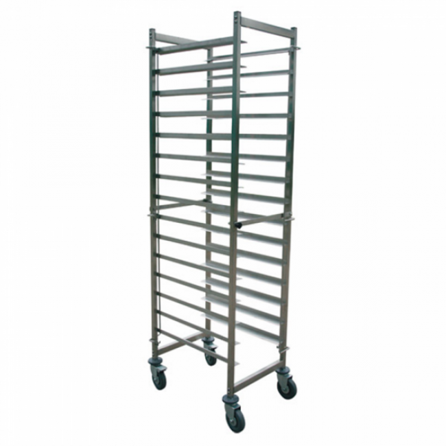 Echelle gastronorme acier inoxydable 16 niveaux 67,5x180x10,5cm - Gastronorme - AZ Boutique