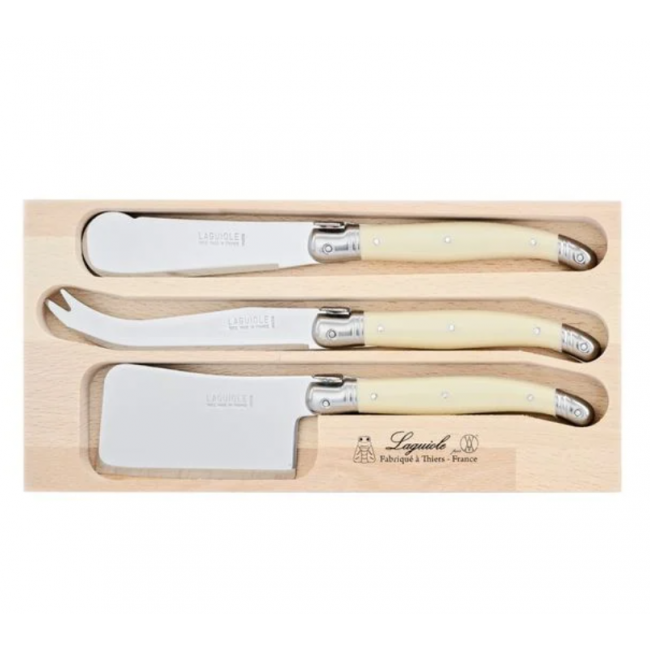 Lot De Couteaux à Fromage Laguiole – Jean Dubost – Inox – Fabrication France