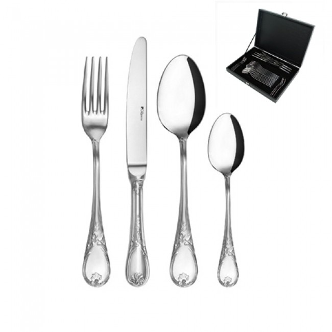 Coffret ménagère 24 pièces inox 18/10 - Marquise - Guy Degrenne