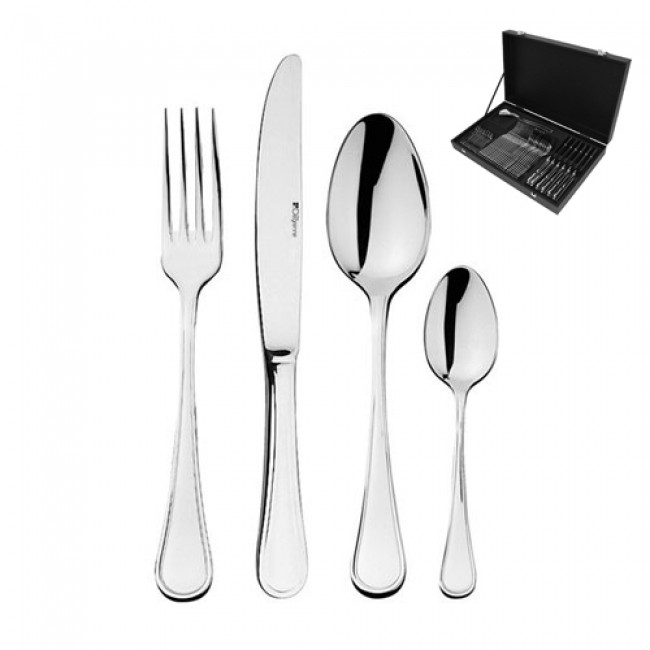Coffret ménagère 50 pièces inox 18/10 - Confidence - Guy Degrenne