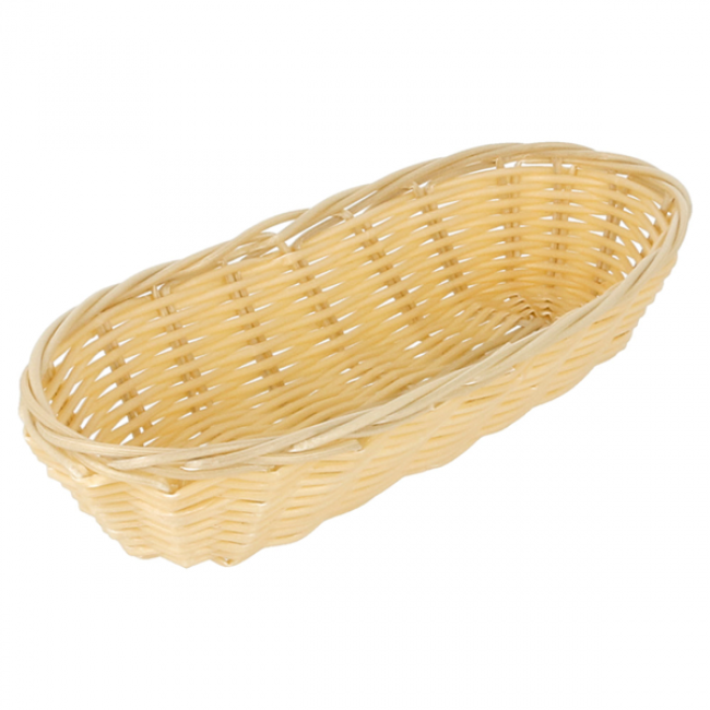 Corbeille à pain plastifiée ovale 23cm - AZ Boutique