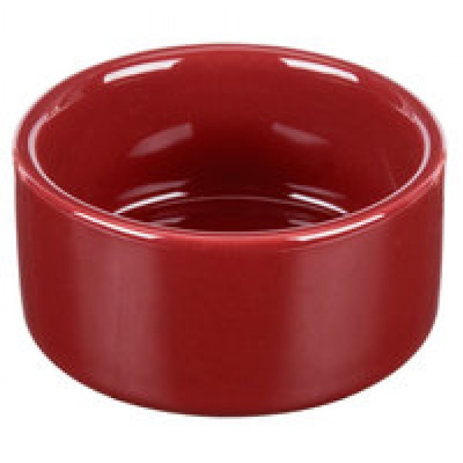 Coupelle ronde 6cl en porcelaine 6,5 x 6,5 cm rouge - Purity Divinity - Chef & Sommelier