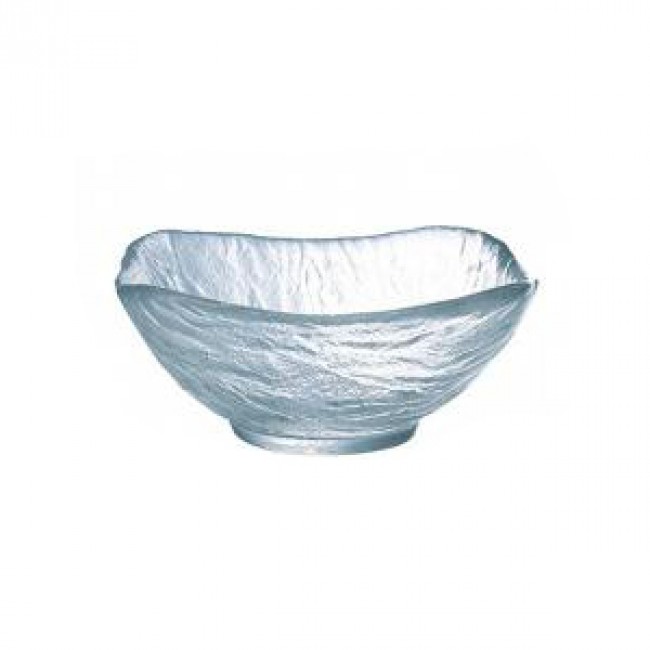 Coupelle transparente carrée en verre 12cm - Minerali Arcoroc 