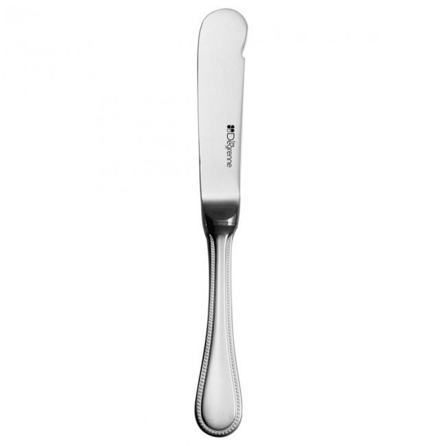 Couteau à beurre monocoque manche orfèvre lame unie inox 18/10 - Lot de 6 - Milady - Guy Degrenne