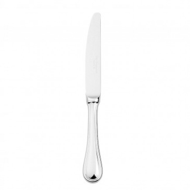 Couteau à dessert lame unie manche orfèvre en inox 18/10 de 3,5mm finition miroir - Lot de 6 - Verlaine - Guy Degrenne