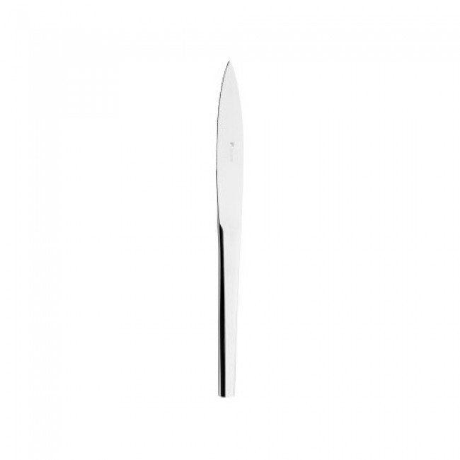 Couteau à dessert monobloc lame scie n°2 inox 18/10 4mm - Lot de 6 - Mirage - Guy Degrenne