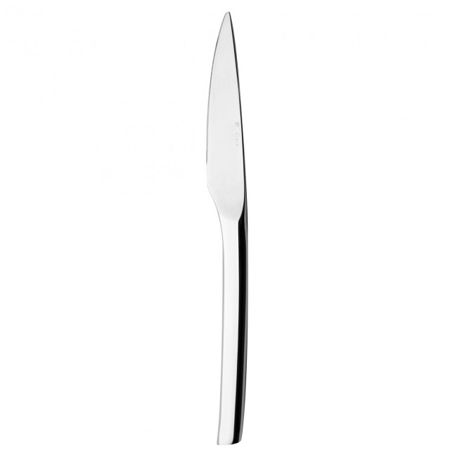 Couteau à dessert monobloc, lame unie, inox 18/10 4mm - Lot de 6 - Guest - Guy Degrenne