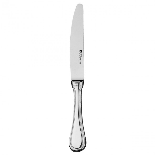 Couteau à dessert monocoque manche orfèvre lame unie inox 18/10 - Lot de 6 - Milady - Guy Degrenne