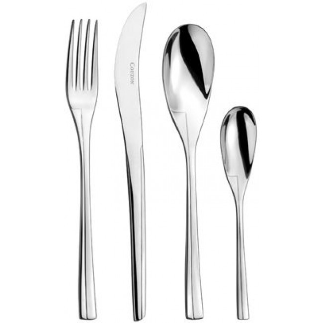 Couteau à fruits en inox 18/10 3mm miroir - Lot de 6 - Persane - Couzon