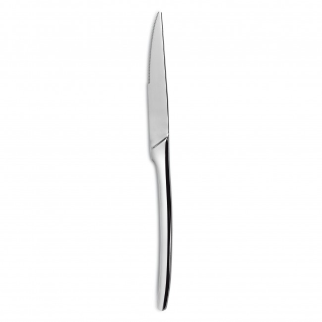 Couteau à steak en inox finition miroir 22.5cm - Lot de 12 - Toronto - Comas