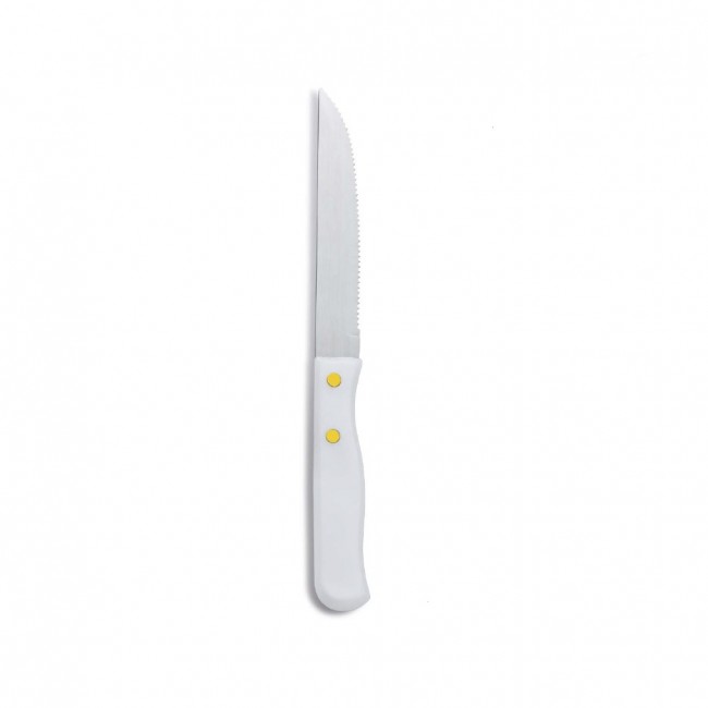 Couteau à steak inox manche en plastique 20cm - Lot de 6 - Chuletero - La Casa 