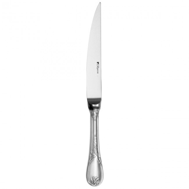Couteau à steak monocoque manche orfèvre lame scie inox 18/10 - Lot de 6 - Marquise - Guy Degrenne