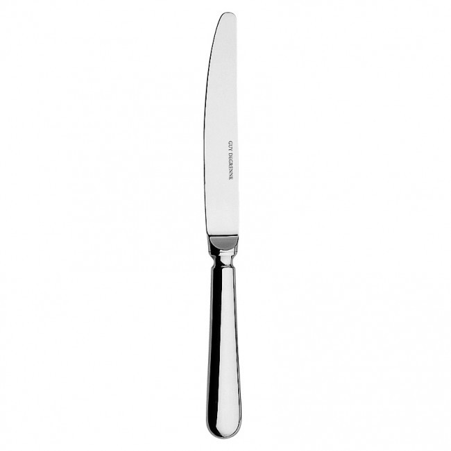 Couteau de table en inox 18/10 de 3,5mm finition miroir - Lame dentée - Blois Beau Manoir - Guy Degrenne