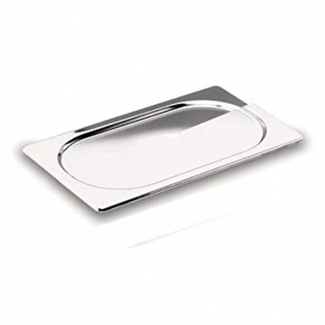 Couvercle plat GN 1/9 en inox 18/10 17.6 x 10.8cm - Gastronorme - Lacor